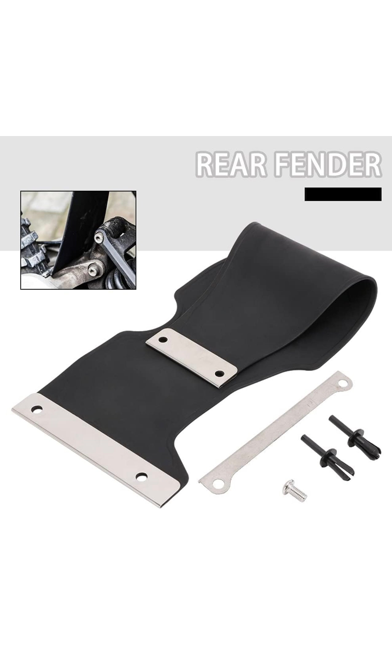 Sur-Ron Lightbee Rubber Mudflap Rear Fender