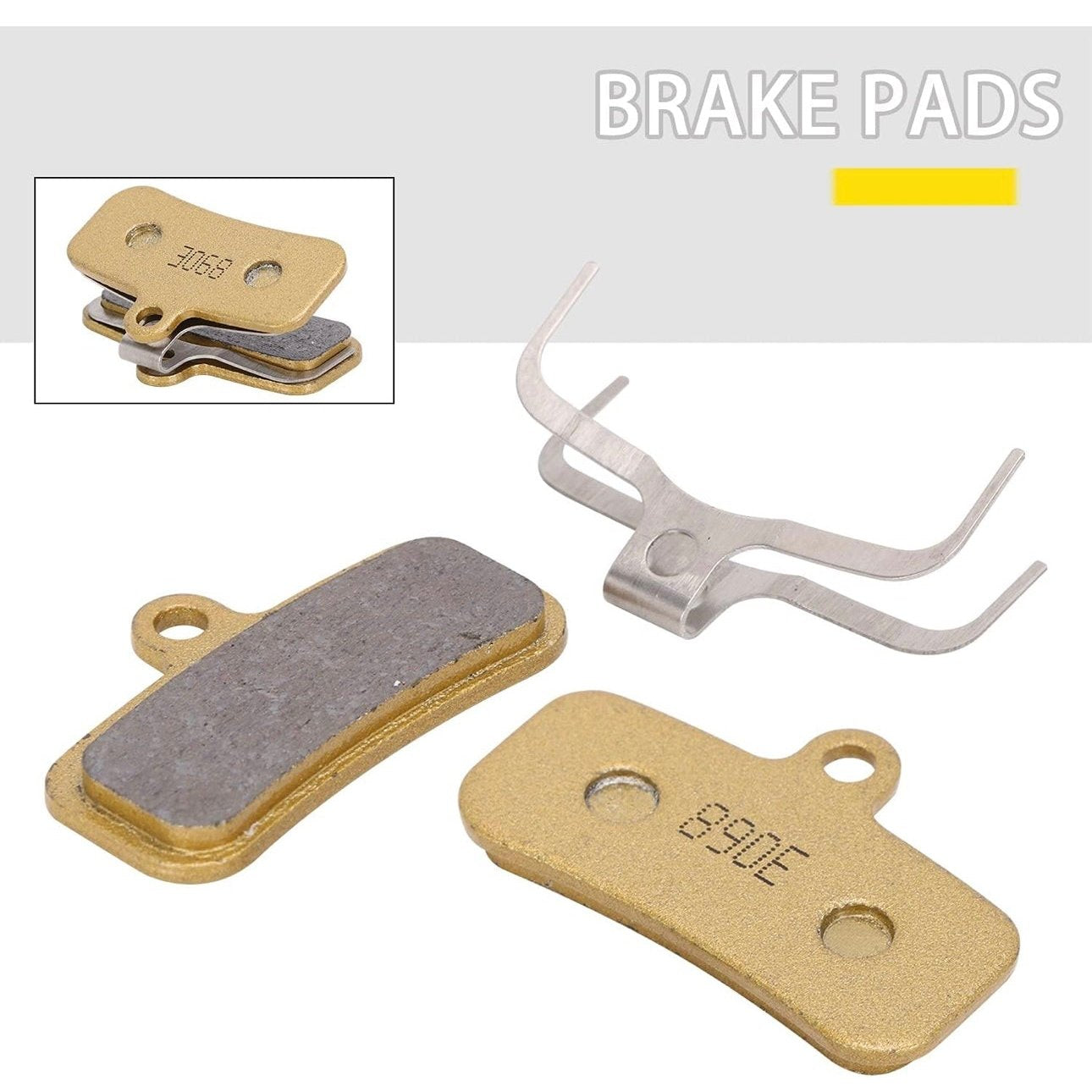 1 Pair Sintered Brake Pads